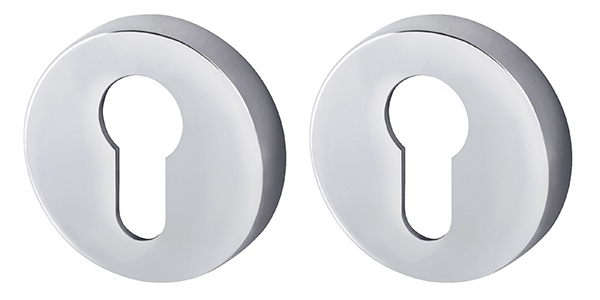 Накладка Armadillo (Армадилло) под цилиндр ET.R.URB52 (ET URB) CP-8 хром