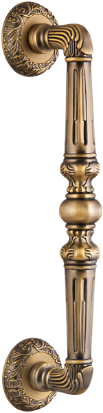 Ручка-скоба Fuaro (Фуаро) PULL.SM250.PALAZZO AB-7 (PALAZZO PULL SM) матовая бронза