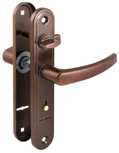 Ручка Guardian (Гардиан) дверная 4112 Вега (антик) /124:1:90(2474)/