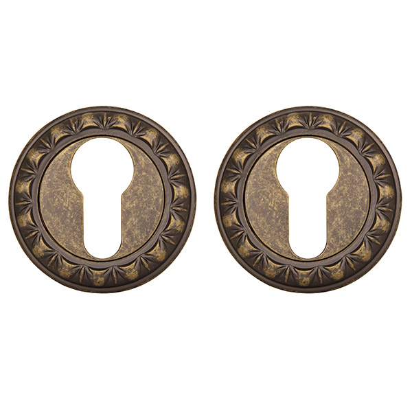 Накладка Punto (Пунто) под цилиндр ET.R.MT53 (ET MT) OB-13 античная бронза