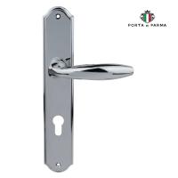 Дверная ручка на планке PORTA DI PARMA Anna Полированный хром 2609.01.CYL