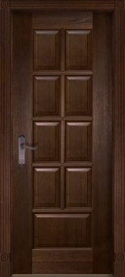 Межкомнатная дверь «Лондон ДГ» 2000 x 600 Античный орех