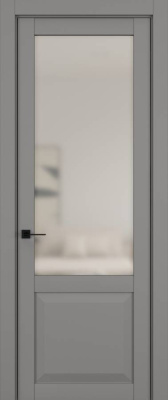 Дверь Керамик серый 4 SC ст.просветленное 2000*1000