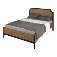 Кровать без изножья 1600 спальня 1836/Дуб МЕДОВЫЙ