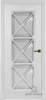 Дверь межкомнатная Багет 17 эмаль и лак эмаль белая
