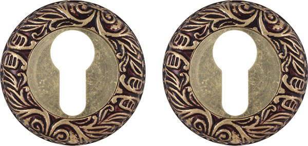 Накладка Fuaro (Фуаро) под цилиндр ET.R.SM58 (ET SM) RB-10 французское золото