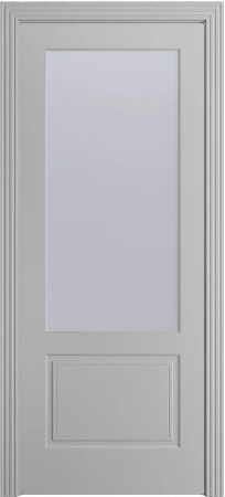 Межкомнатная дверь «Бруклин-2 ДО» 2000 x 900 Грей