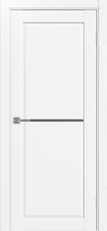 Сицилия_712.12 ЭКО-шпон 80*200 Белый снежный Бронза матовое