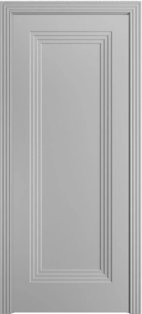 Межкомнатная дверь «Каролина-1 ДГ» 2000 x 700 Светло серая