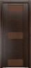 Межкомнатная дверь «QDO R, ДО» 2000 x 700 Дуб мокко