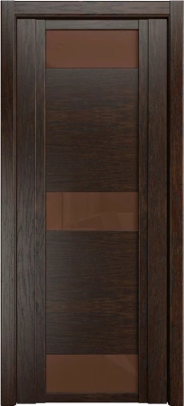 Межкомнатная дверь «QDO R, ДО» 2000 x 700 Дуб мокко