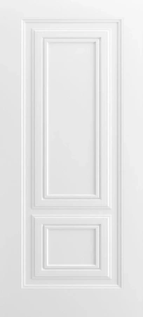 Межкомнатная дверь «Титул-2 В1 ДГ» 2000 x 600 belyy
