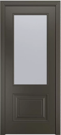 Межкомнатная дверь «Версаль-1Ф ДО» 2000 x 700 Светло серая