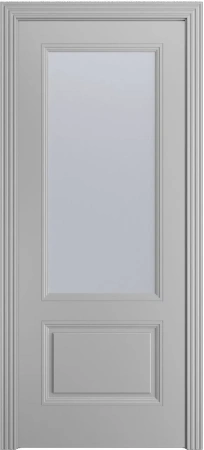 Межкомнатная дверь «Манхэттен-2 ДО» 2000 x 600 Грей