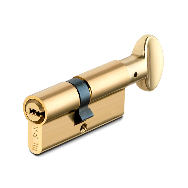 Цилиндровый механизм Kale kilit (Кале килит) с вертушкой 164 BM/72 (30+10+32) mm латунь 5 кл.