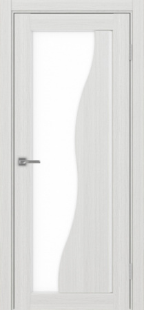 Сицилия_720.21 ЭКО-шпон 70*200 Ясень серебристый LACбелый