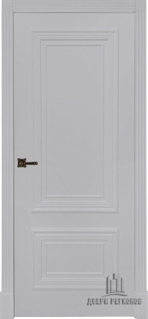 Дверь межкомнатная Престиж 1/2 эмаль и лак эмаль белая глухая 600x2000 1 2