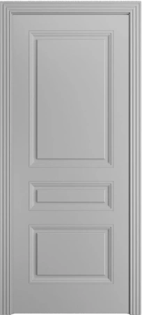 Межкомнатная дверь «Манхэттен-3 ДГ» 2000 x 800 Светло серая