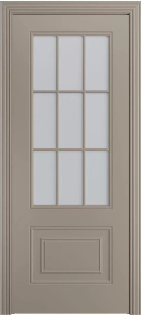 Межкомнатная дверь «Версаль-1Ф Loft (9) ДО» 2000 x 600 latte