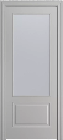 Межкомнатная дверь «Бьянка-2 ДО» 2000 x 900 Темно-серый