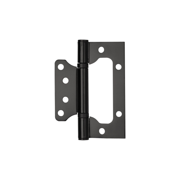 Петля Ajax (Аякс) универсальная без врезки IN4000W BL (100/P-2B 100x2,3) черный