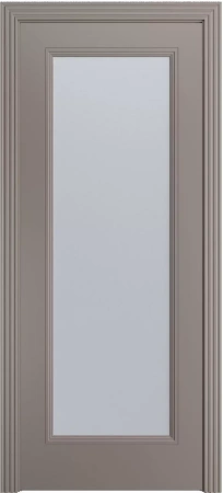 Межкомнатная дверь «Манхэттен-1 ДО» 2000 x 900 Темно-серый