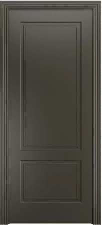 Межкомнатная дверь «Бруклин-2 ДГ» 2000 x 600 Гриджио