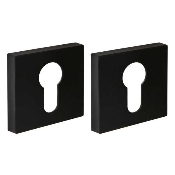 Накладка Fuaro (Фуаро) под цилиндр ET.K.DM51 (ET DM) BL-24 черный