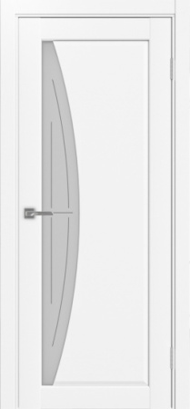 Сицилия_722.21 ЭКО-шпон 80*200 Белый снежный Стекло Линии
