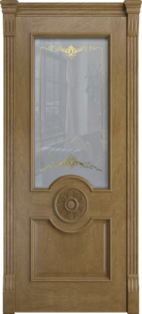 Межкомнатная дверь «Портофино, ДO» 2000 x 700 Дуб янтарь