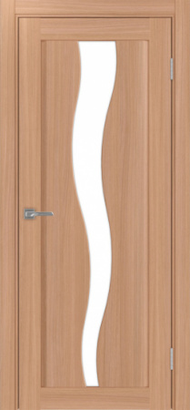 Сицилия_730.121 ЭКО-шпон 90*200 Ясень тёмный LACбелый