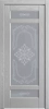 Межкомнатная дверь «Клариса ДО» 2000 x 900 Светло серая