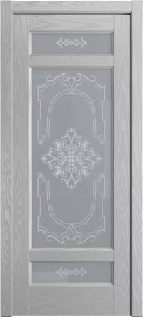 Межкомнатная дверь «Клариса ДО» 2000 x 900 Светло серая