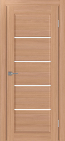 Сицилия_710.12 ЭКО-шпон 80*200 Ясень тёмный LACбелый