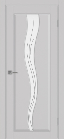 Сицилия_730.121 ЭКО-шпон 70*200 Пепельный Стекло Линии