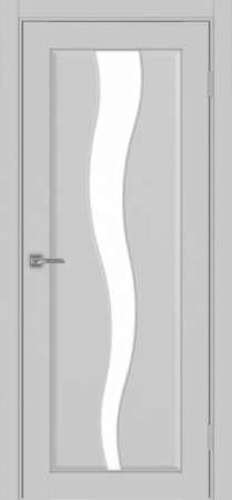 Сицилия_730.121 ЭКО-шпон 70*200 Пепельный LACбелый