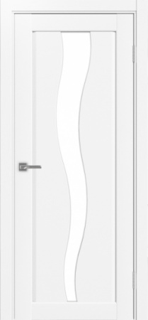 Сицилия_730.121 ЭКО-шпон 90*200 Белый снежный LACбелый