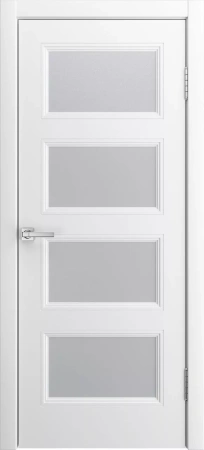 Межкомнатная дверь «Манхэттен-4 ДО» 2000 x 900 Светло серая