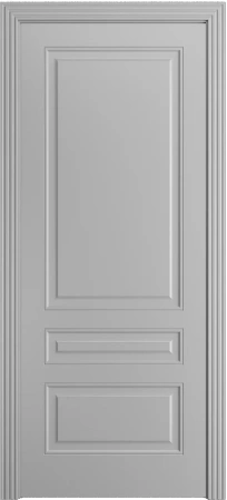 Межкомнатная дверь «Бьянка-3 ДГ» 2000 x 600 Светло серая