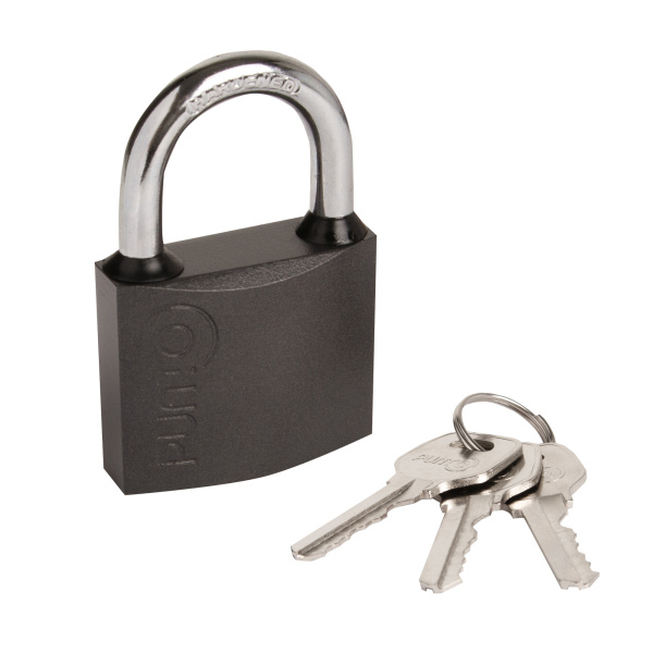 Замок Punto (Пунто) навесной PK-0150 3 key англ.ключ.