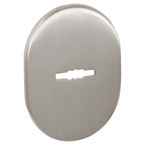 Накладка Fuaro (Фуаро) на сувальдный замок ESC.S.SF/OV.475 (ESC 475) SN мат.никель