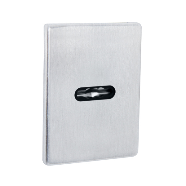 Накладка Fuaro (Фуаро) на сувальдный замок ESC.S-auto.RL/K.486 SSC (ESC 486-S-auto RL) сатинированный хром (1шт.)