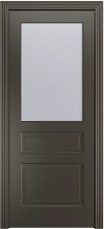 Межкомнатная дверь «Бруклин-3 ДО» 2000 x 800 Гриджио