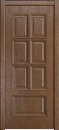 Межкомнатная дверь «Палермо-1, ДГ» 2000 x 700 Дуб мокко