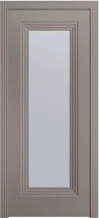 Межкомнатная дверь «Каролина-1 ДО» 2000 x 900 Темно-серый