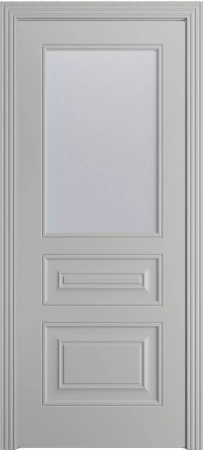 Межкомнатная дверь «Версаль-2Ф ДО» 2000 x 800 Светло серая