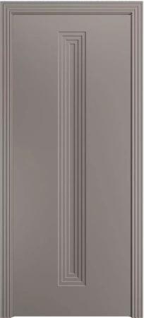 Межкомнатная дверь «Каролина-4 ДГ» 2000 x 700 Темно-серый