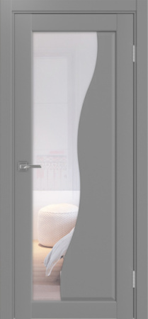 Сицилия_720.21 ЭКО-шпон 80*200 Серый Прозрачное