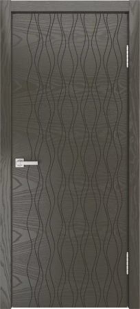 Межкомнатная дверь «ID-S ДГ» 2000 x 900 Неро