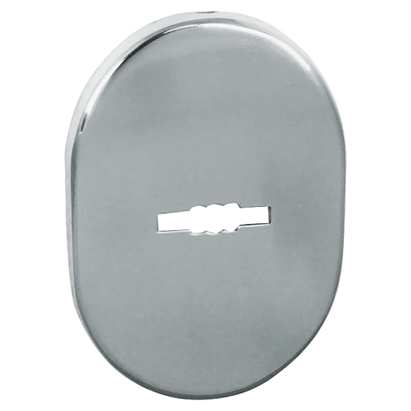 Накладка Fuaro (Фуаро) на сувальдный замок ESC.S.SF/OV.475 (ESC 475) СР хром